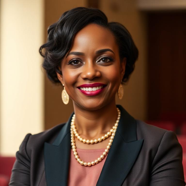 Évangéliste Marie-Claire Adou, représentant MNC Suisse